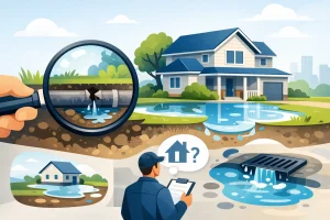 How to Identify Drainage Problems Before You Buy