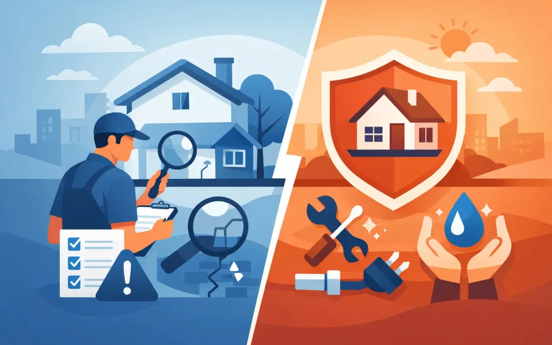 Home Inspection Versus Home Warranty Explained