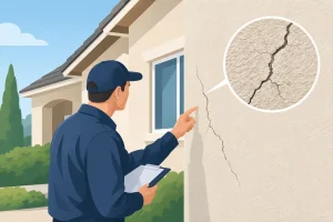 How to Spot Stucco Cracks Before You Buy